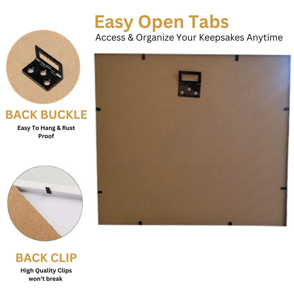 Travel Adventure Archive Shadow Box with Slot on Top