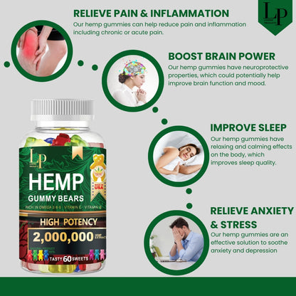 Hemp Gummies 2,000,000mg
