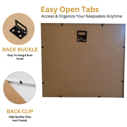 Travel Adventure Archive Shadow Box with Slot on Top